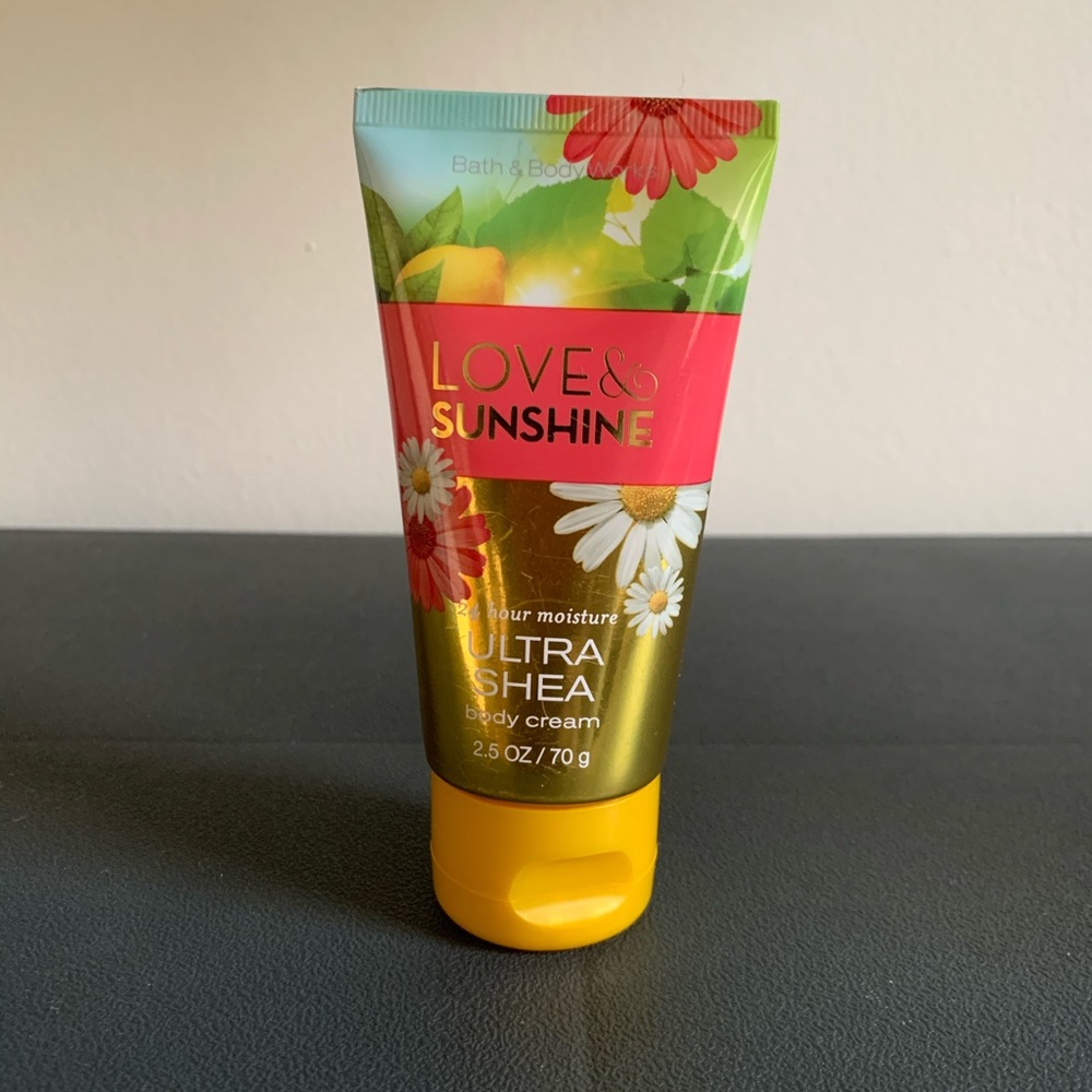 Bath & Body Works Love & Sunshine Body Cream New